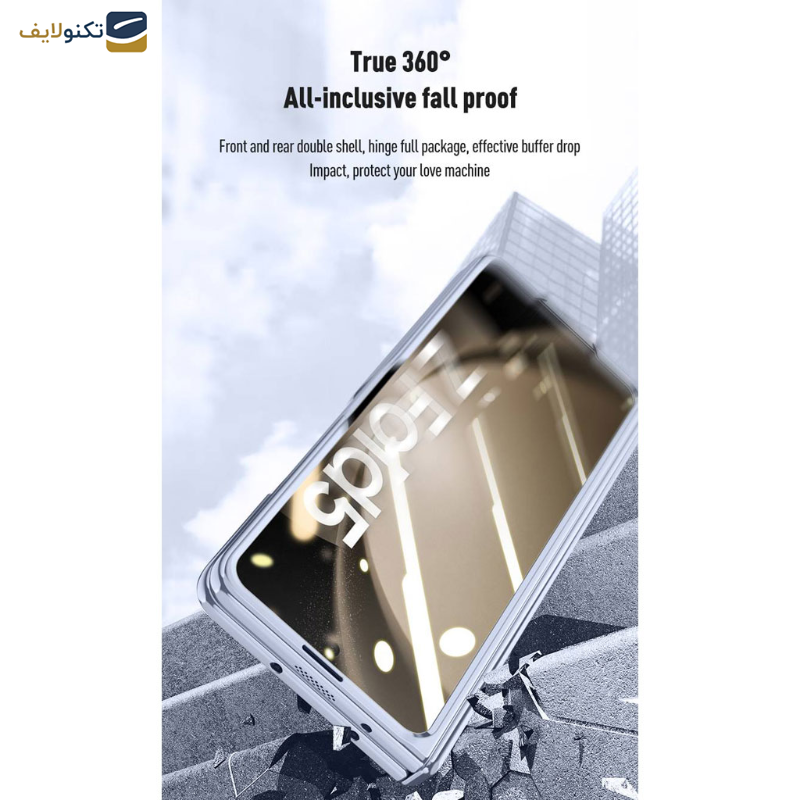 کاور گوشی سامسونگ Galaxy Z Fold 5 اپیکوی مدل Xundd Electroplated - Epicoy Xundd Electroplatedr Cover Case For Galaxy Z Fold 5