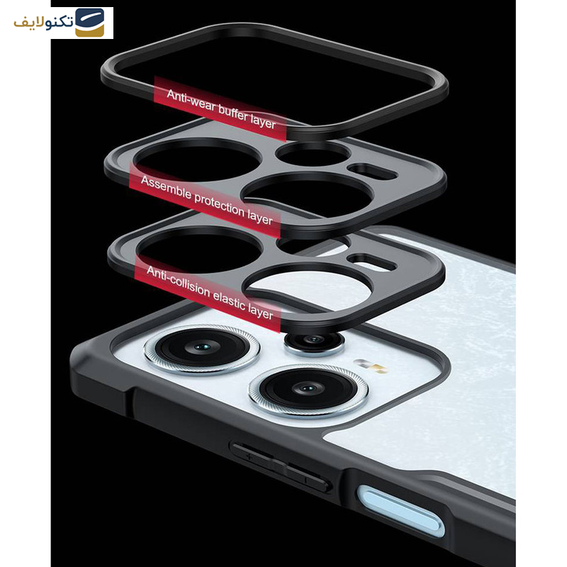 کاور گوشی شیائومی Redmi 13C - پوکو C65 اپیکوی مدل Xundd Beatle - Epicoy Xundd Beatle Case For Xiaomi Redmi 13C- Poco C65