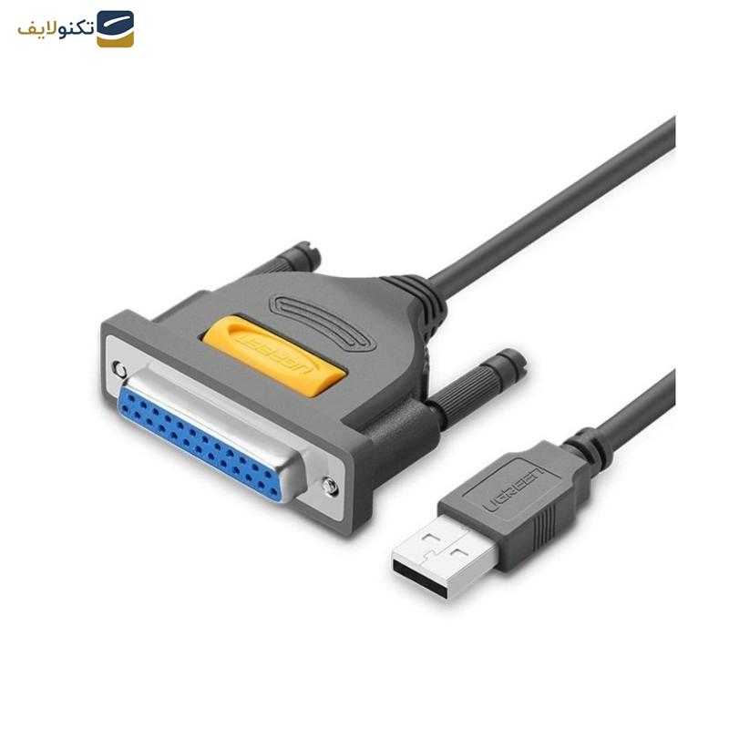 کابل تبدیل یو اس بی به پارالل 25 پین یوگرین مدل US167-20224 طول 1.8 متر - 