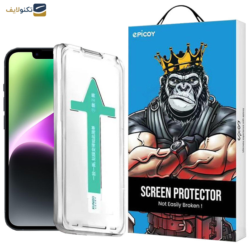گلس گوشی اپل iPhone 13-14-13 Pro اپیکوی مدل Xundd Axe Easy install  - Epicoy Xundd Axe Easy install Glass Screen Protector For Apple iPhone 13-14-13 Pro