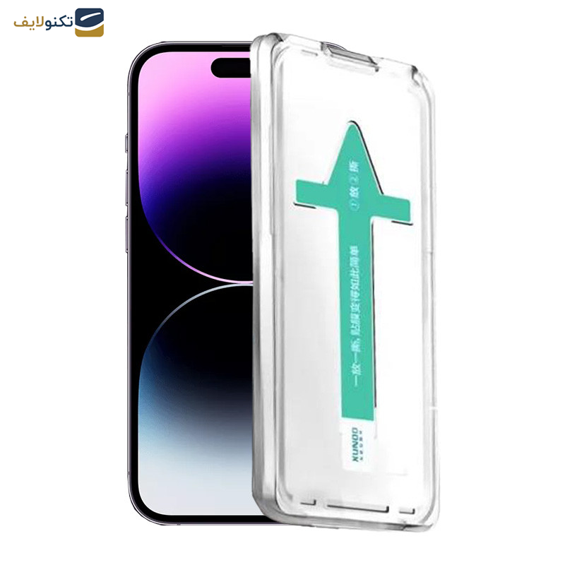 گلس گوشی اپل iPhone 14 Pro اپیکوی مدل Xundd Axe Easy install  - Epicoy Xundd Axe Easy install Glass Screen Protector For Apple iPhone 14 Pro