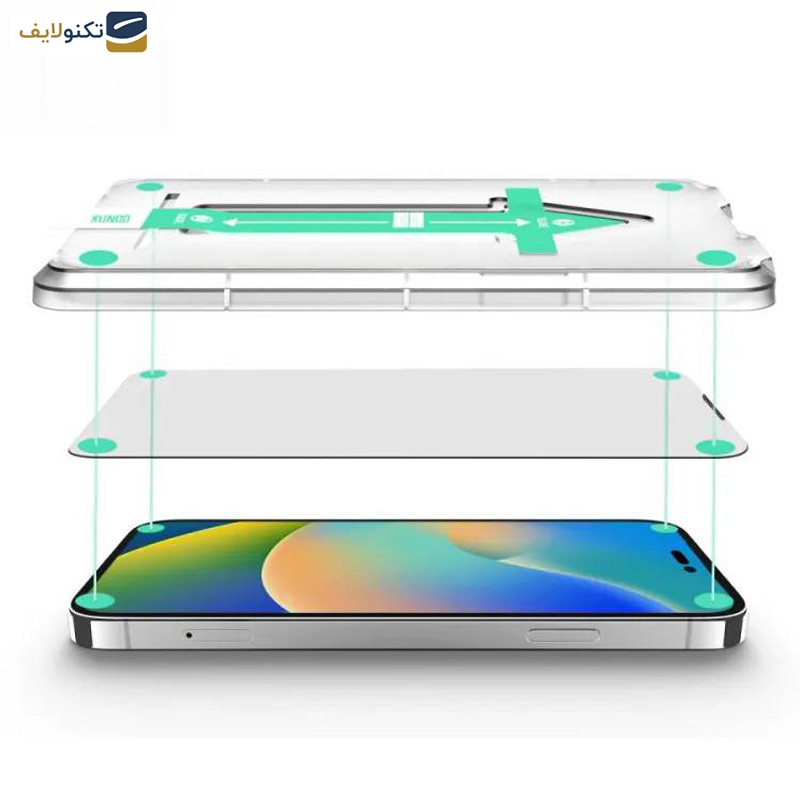 گلس گوشی اپل iPhone 14 Pro اپیکوی مدل Xundd Axe Easy install  - Epicoy Xundd Axe Easy install Glass Screen Protector For Apple iPhone 14 Pro