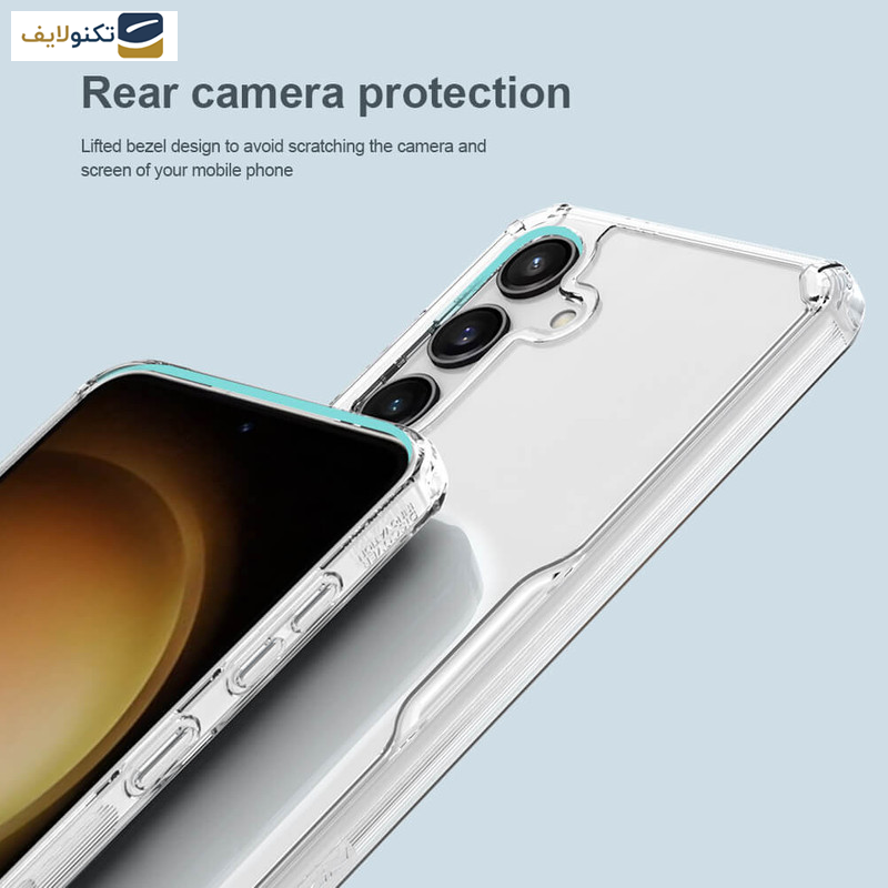 کاور گوشی سامسونگ Galaxy S24 نیلکین مدل Nature TPU Pro - Nillkin Nature TPU Pro Series case for Samsung Galaxy S24