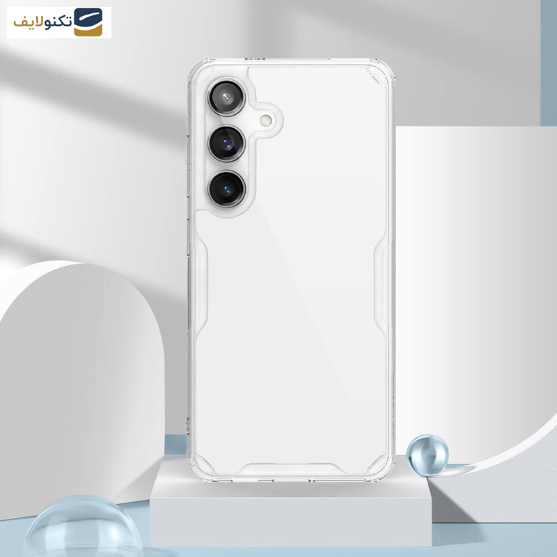 کاور گوشی سامسونگ Galaxy S24 نیلکین مدل Nature TPU Pro - Nillkin Nature TPU Pro Series case for Samsung Galaxy S24
