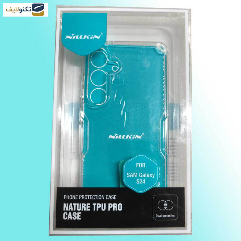 کاور گوشی سامسونگ Galaxy S24 نیلکین مدل Nature TPU Pro - Nillkin Nature TPU Pro Series case for Samsung Galaxy S24