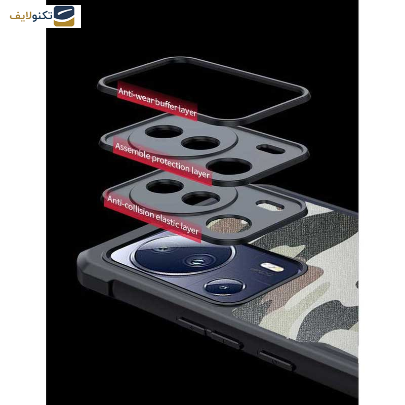 کاور گوشی شیائومی 13 Lite اپیکوی مدل Xundd Camouflage - Epicoy Xundd Camouflage Cover For Xiaomi 13 Lite