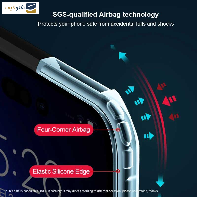 کاور گوشی اپل iPhone 15 Pro اپیکوی مدل Xundd Magnetic Holder - Epicoy Xundd Magnetic Holder Series Cover For Apple iPhone 15 Pro