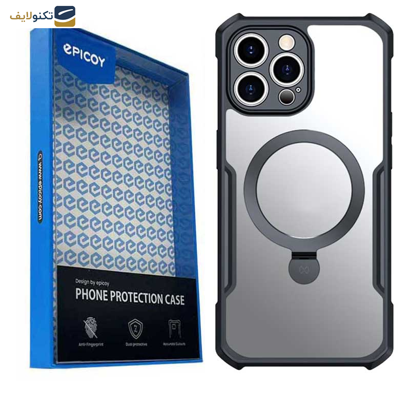 کاور گوشی اپل iPhone 15 Pro اپیکوی مدل Xundd Magnetic Holder - Epicoy Xundd Magnetic Holder Series Cover For Apple iPhone 15 Pro