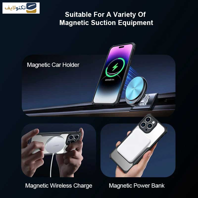 کاور گوشی اپل iPhone 15 اپیکوی مدل Xundd Magnetic Holder  - Epicoy Xundd Magnetic Holder Series Cover For Apple iPhone 15