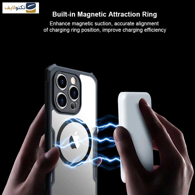 کاور گوشی اپل iPhone 15 اپیکوی مدل Xundd Magnetic Holder  - Epicoy Xundd Magnetic Holder Series Cover For Apple iPhone 15