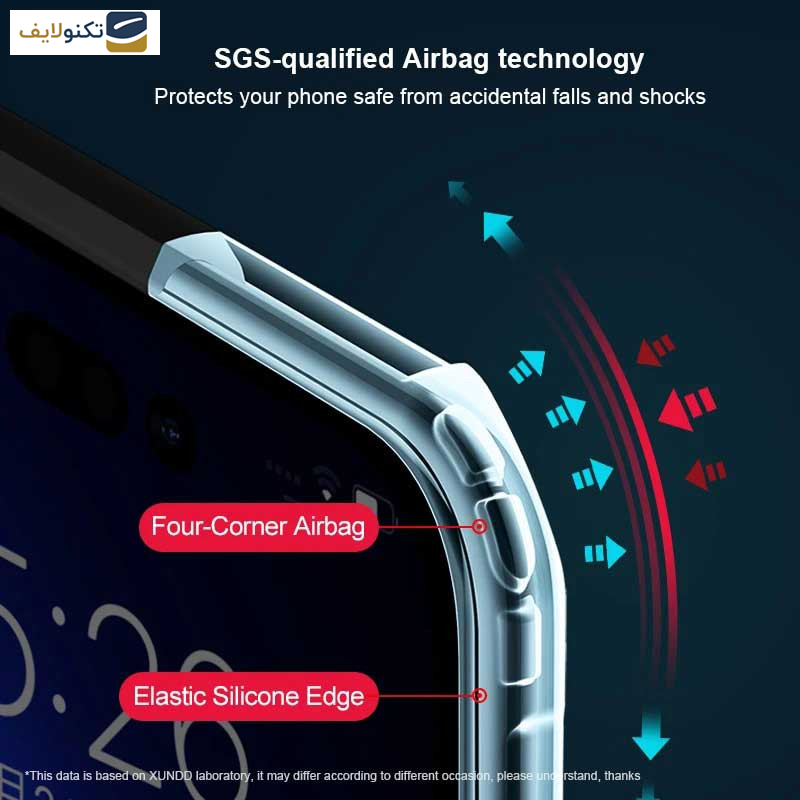 کاور گوشی اپل iPhone 15 اپیکوی مدل Xundd Magnetic Holder  - Epicoy Xundd Magnetic Holder Series Cover For Apple iPhone 15