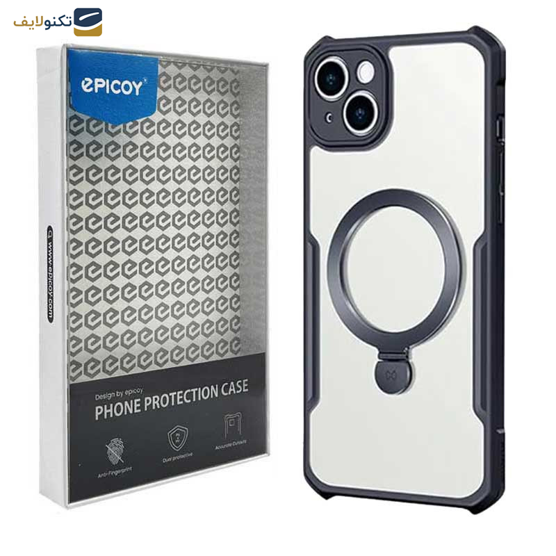 کاور گوشی اپل iPhone 15 اپیکوی مدل Xundd Magnetic Holder  - Epicoy Xundd Magnetic Holder Series Cover For Apple iPhone 15