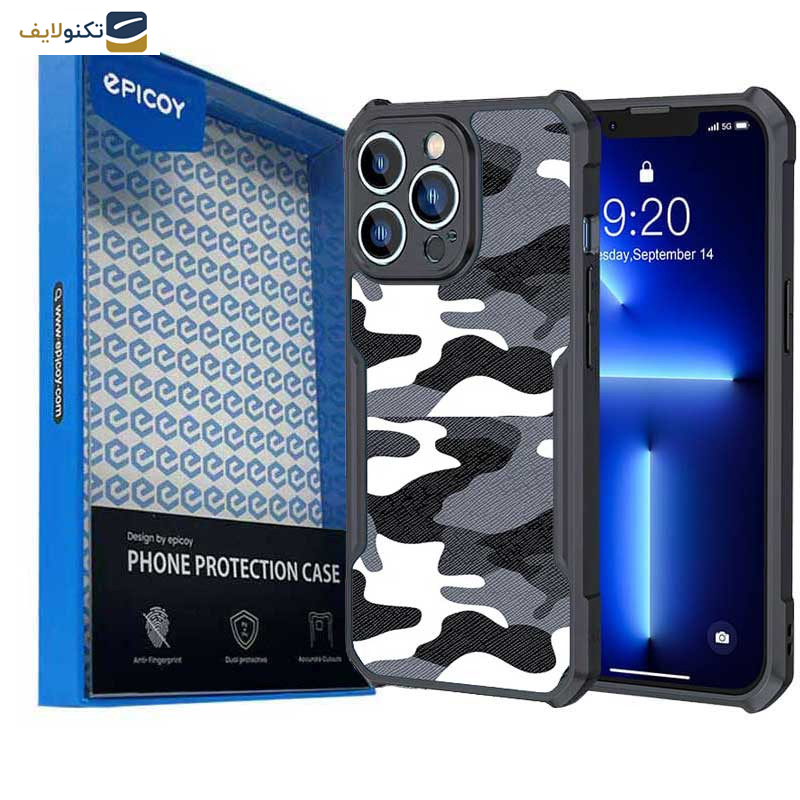 کاور گوشی اپل iPhone 13 Pro اپیکوی مدل Xundd Camouflage  - Epicoy Xundd Camouflage Cover For Apple iPhone 13 Pro