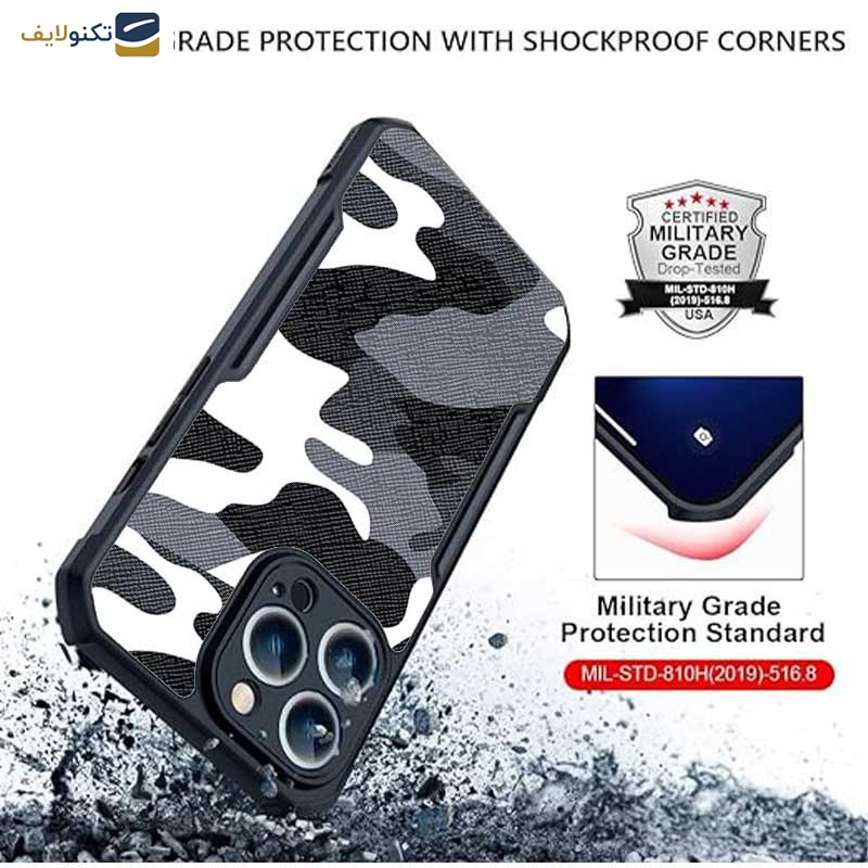کاور گوشی اپل iPhone 13 Pro اپیکوی مدل Xundd Camouflage  - Epicoy Xundd Camouflage Cover For Apple iPhone 13 Pro