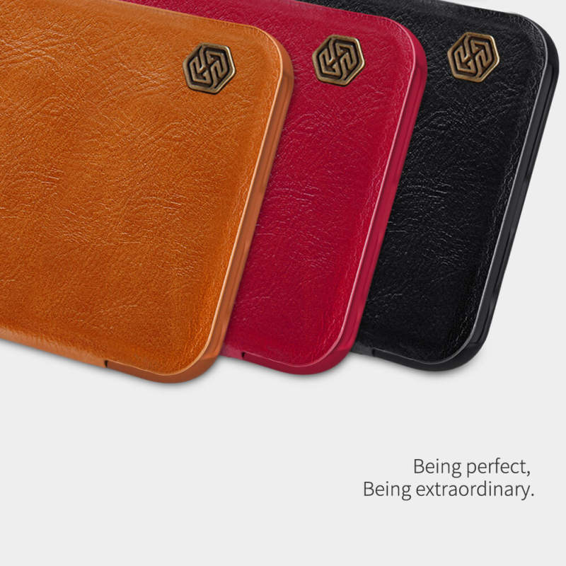 کیف کلاسوری گوشی شیائومی Poco X4 GT 5G نیلکین مدل QIN Leather Case - Nillkin QIN Leather Bag for Poco X4 GT 5G
