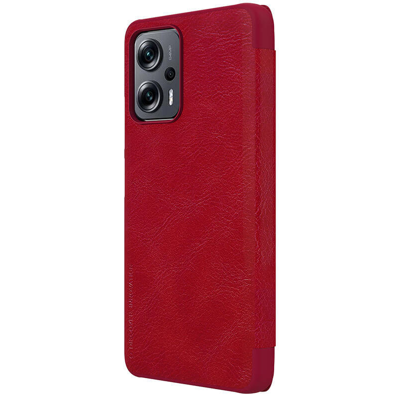 کیف کلاسوری گوشی شیائومی Poco X4 GT 5G نیلکین مدل QIN Leather Case - Nillkin QIN Leather Bag for Poco X4 GT 5G