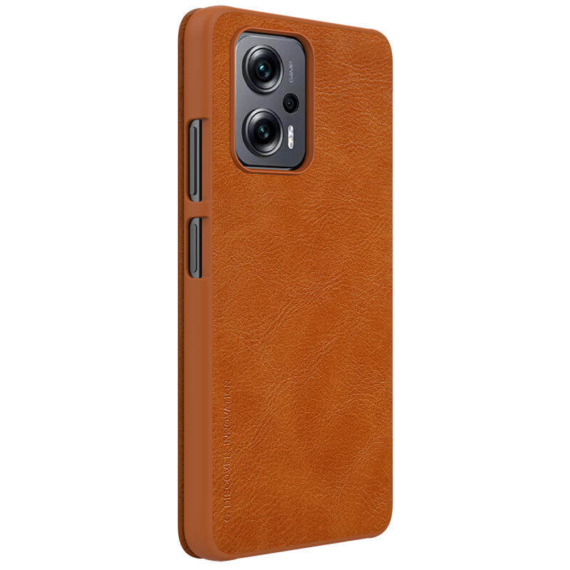 کیف کلاسوری گوشی شیائومی Poco X4 GT 5G نیلکین مدل QIN Leather Case - Nillkin QIN Leather Bag for Poco X4 GT 5G