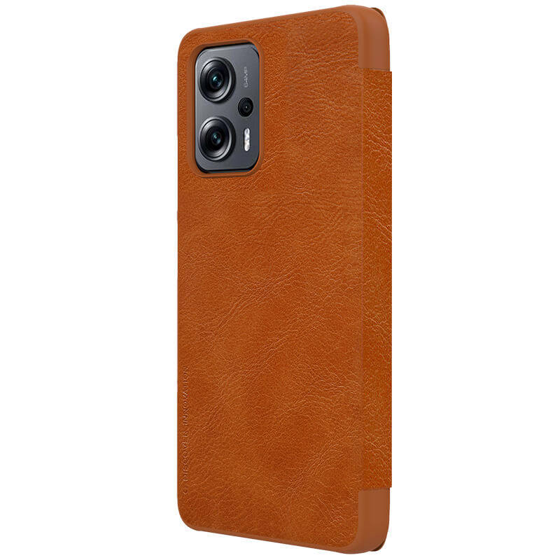 کیف کلاسوری گوشی شیائومی Poco X4 GT 5G نیلکین مدل QIN Leather Case - Nillkin QIN Leather Bag for Poco X4 GT 5G