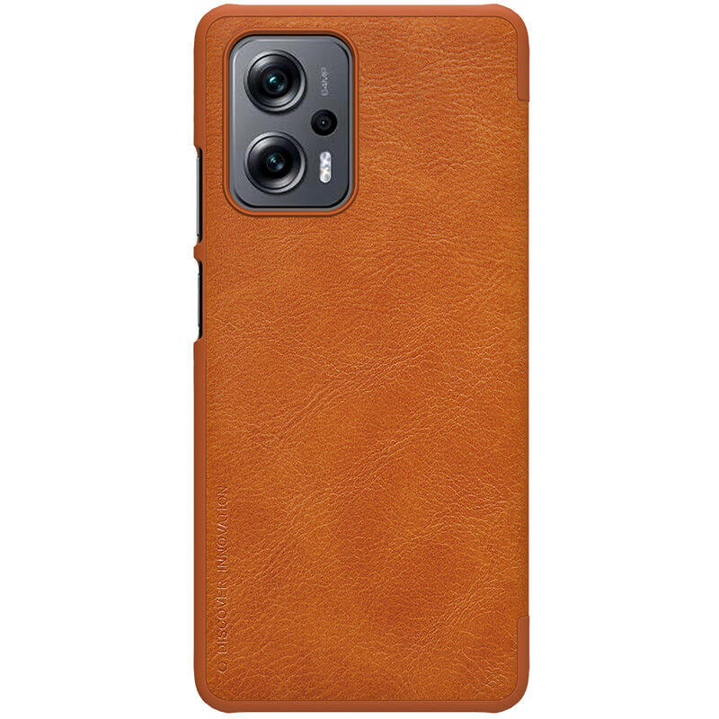 کیف کلاسوری گوشی شیائومی Poco X4 GT 5G نیلکین مدل QIN Leather Case - Nillkin QIN Leather Bag for Poco X4 GT 5G