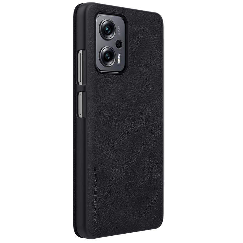کیف کلاسوری گوشی شیائومی Poco X4 GT 5G نیلکین مدل QIN Leather Case - Nillkin QIN Leather Bag for Poco X4 GT 5G
