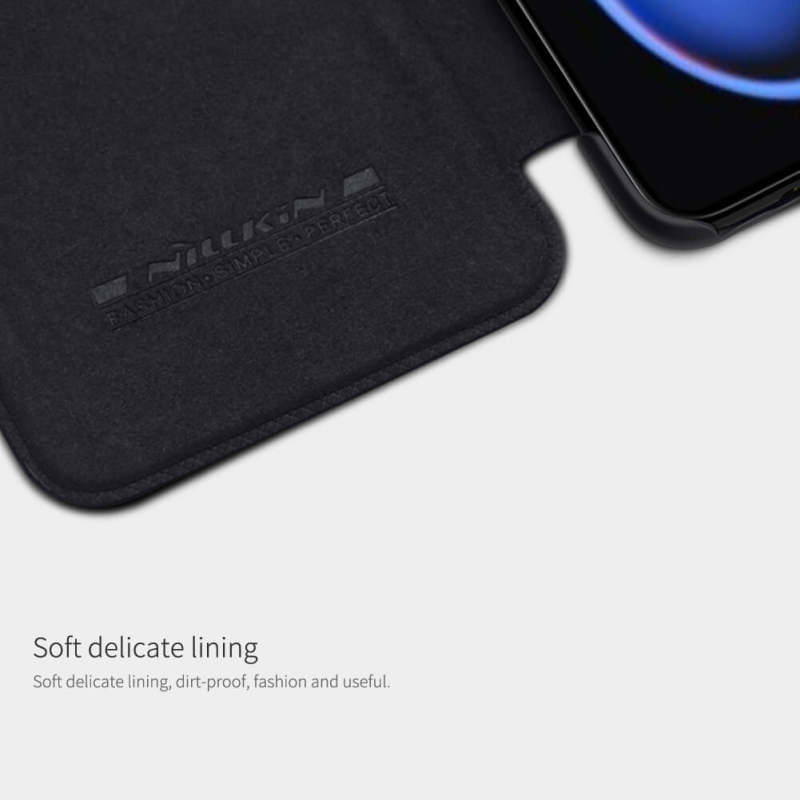 کیف کلاسوری گوشی شیائومی Poco X4 GT 5G نیلکین مدل QIN Leather Case - Nillkin QIN Leather Bag for Poco X4 GT 5G
