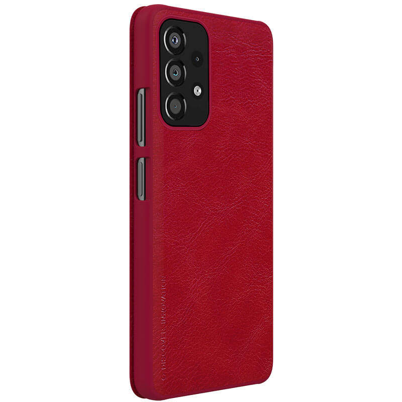 کیف کلاسوری گوشی سامسونگ Galaxy A33 5G نیلکین مدل Qin Leather Case - Nillkin Qin Leather Case Bag for Galaxy A33 5G