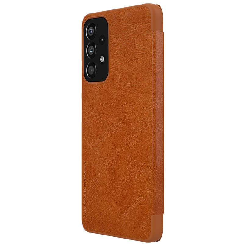 کیف کلاسوری گوشی سامسونگ Galaxy A33 5G نیلکین مدل Qin Leather Case - Nillkin Qin Leather Case Bag for Galaxy A33 5G