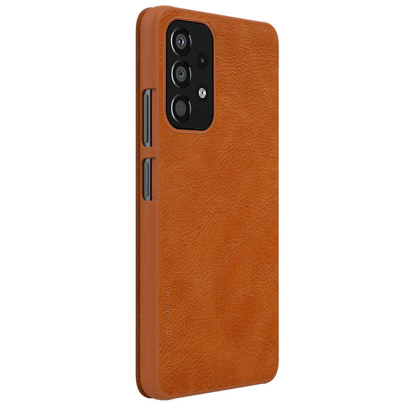 کیف کلاسوری گوشی سامسونگ Galaxy A33 5G نیلکین مدل Qin Leather Case - Nillkin Qin Leather Case Bag for Galaxy A33 5G