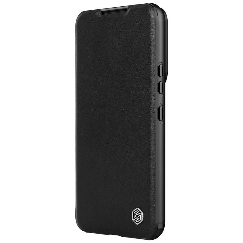 کیف کلاسوری گوشی سامسونگ Galaxy S22 نیلکین مدل Qin Pro Plain Cloth - Nillkin Qin Pro Plain Cloth Bag for Galaxy S22
