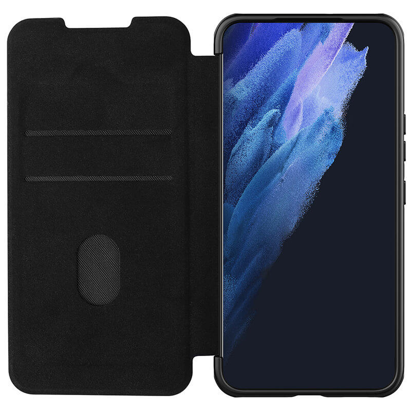 کیف کلاسوری گوشی سامسونگ Galaxy S22 نیلکین مدل Qin Pro Plain Cloth - Nillkin Qin Pro Plain Cloth Bag for Galaxy S22