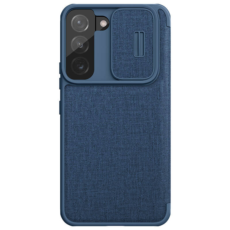 کیف کلاسوری گوشی سامسونگ Galaxy S22 نیلکین مدل Qin Pro Plain Cloth - Nillkin Qin Pro Plain Cloth Bag for Galaxy S22