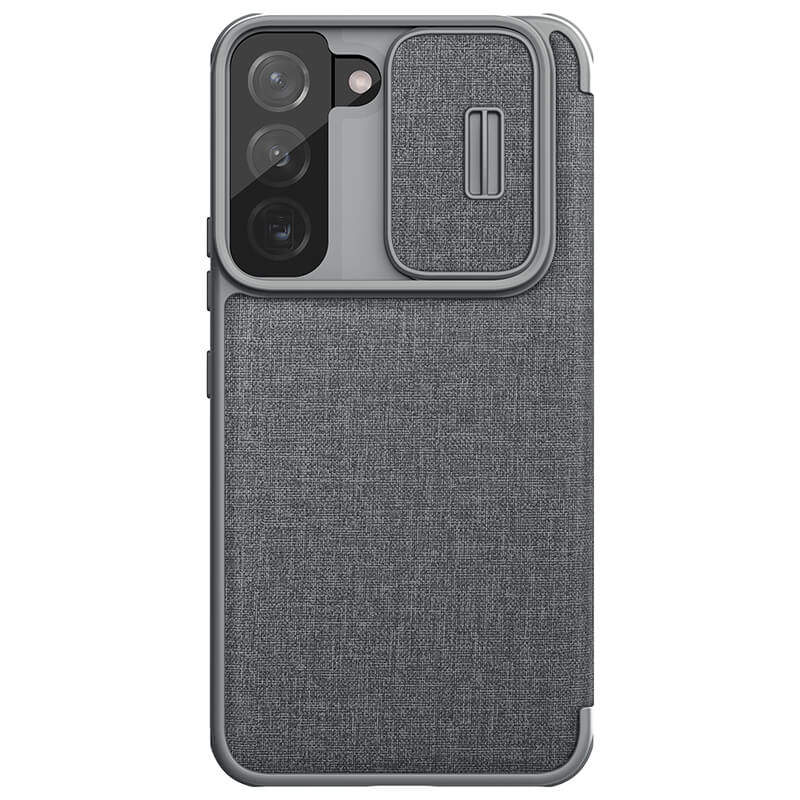کیف کلاسوری گوشی سامسونگ Galaxy S22 نیلکین مدل Qin Pro Plain Cloth - Nillkin Qin Pro Plain Cloth Bag for Galaxy S22