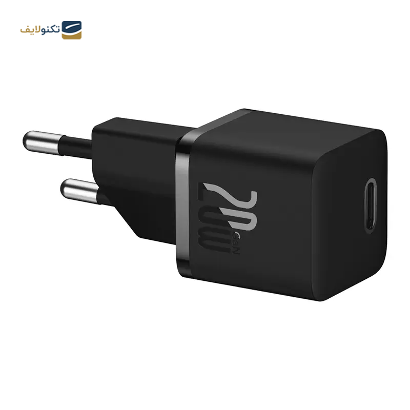 شارژر دیواری باسئوس مدل GaN5 EU CCGN050101 توان 20 وات - Baseus GaN5 EU CCGN050101 Fast Charger- 20W