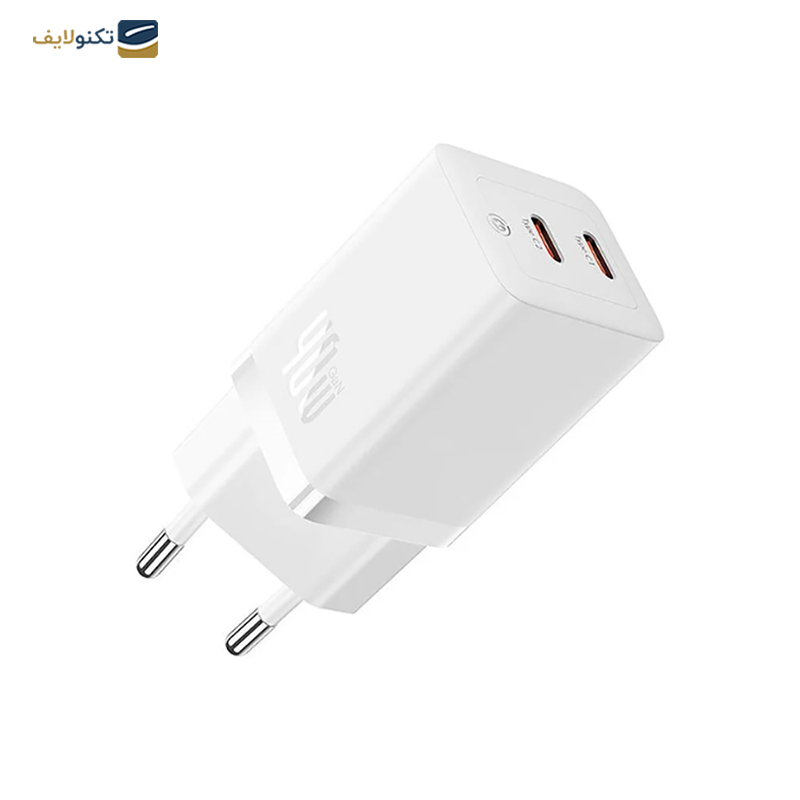 شارژر دیواری باسئوس مدل CCGP180102 GaN5 توان 40 وات - Baseus CCGP180102 GaN5 40W Wall Charger