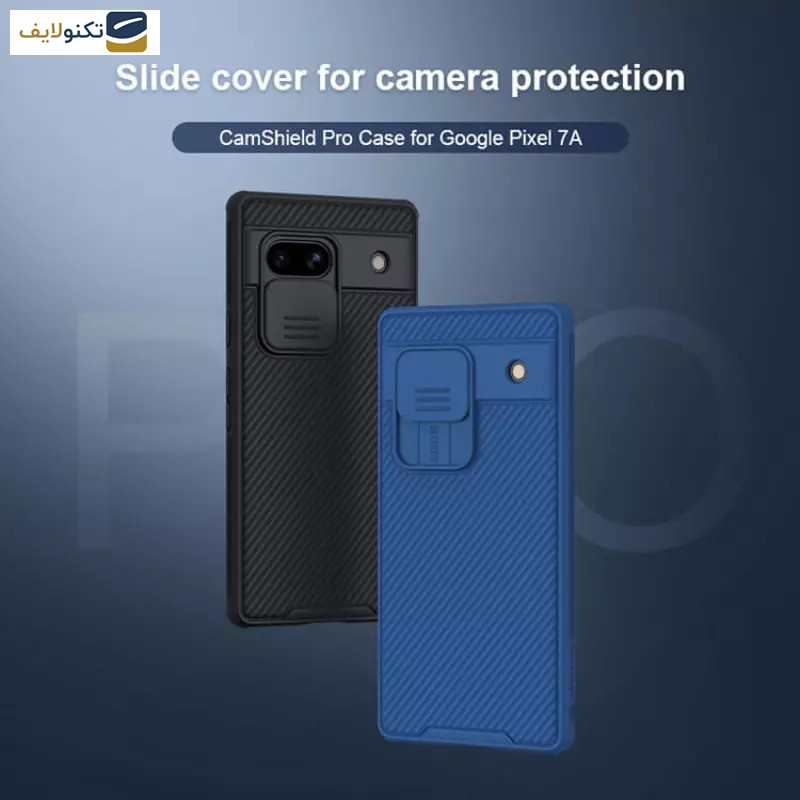 کاور نیلکین مدل CamShield Pro مناسب برای گوشی موبایل گوگل Pixel 7A - Nillkin CamShield Pro cover case for Google Pixel 7A