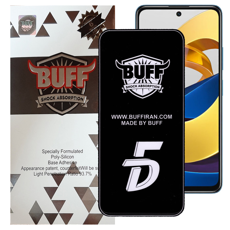 محافظ صفحه نمایش گوشی شیائومی Poco M4 Pro 5G / Redmi Note 11T 5G / Redmi Note 11S 5G بوف 5D مدل F33-G - Buff F33-G Poco M4 Pro 5G / Redmi Note 11T 5G / Redmi Note 11S 5G Screen Protector