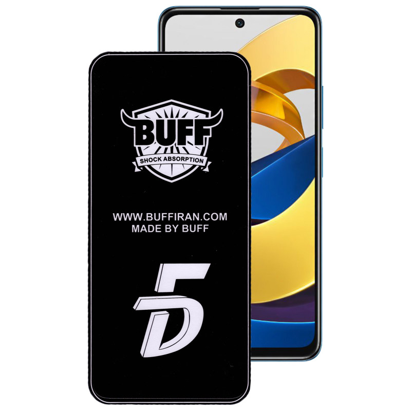 محافظ صفحه نمایش گوشی شیائومی Poco M4 Pro 5G / Redmi Note 11T 5G / Redmi Note 11S 5G بوف 5D مدل F33-G - Buff F33-G Poco M4 Pro 5G / Redmi Note 11T 5G / Redmi Note 11S 5G Screen Protector