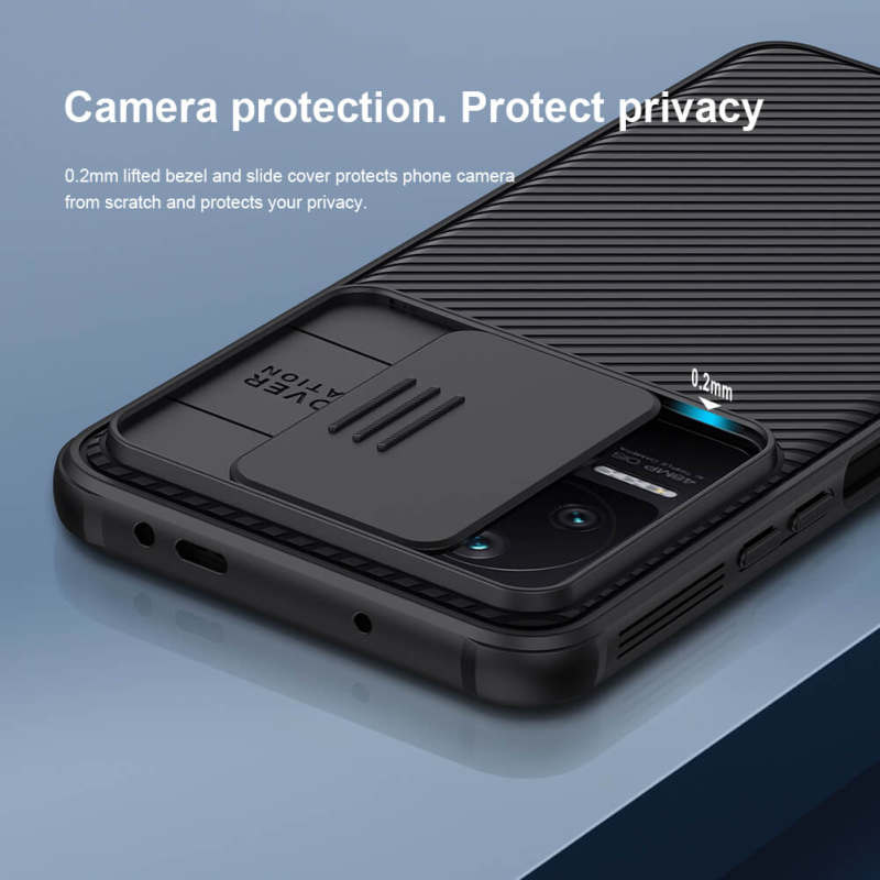 کاور گوشی شیائومی Redmi K40S / Poco F4 5G نیلکین مدل CamShield Pro  - Nillkin CamShield Pro Case cover for Redmi K40S / Poco F4 5G