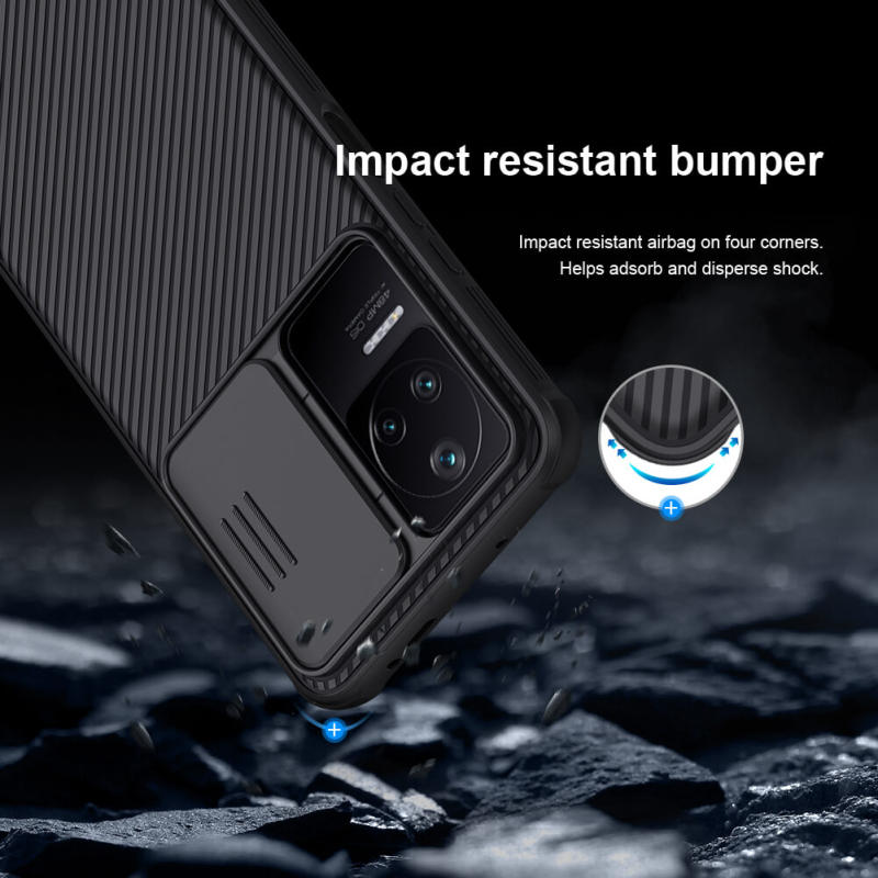 کاور گوشی شیائومی Redmi K40S / Poco F4 5G نیلکین مدل CamShield Pro  - Nillkin CamShield Pro Case cover for Redmi K40S / Poco F4 5G