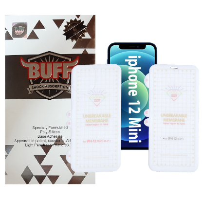 محافظ صفحه نمایش و پشت گوشی اپل iPhone 12 Mini بوف مدل Hg15 - Buff Hg15 iphone 12 Mini Screen Protector