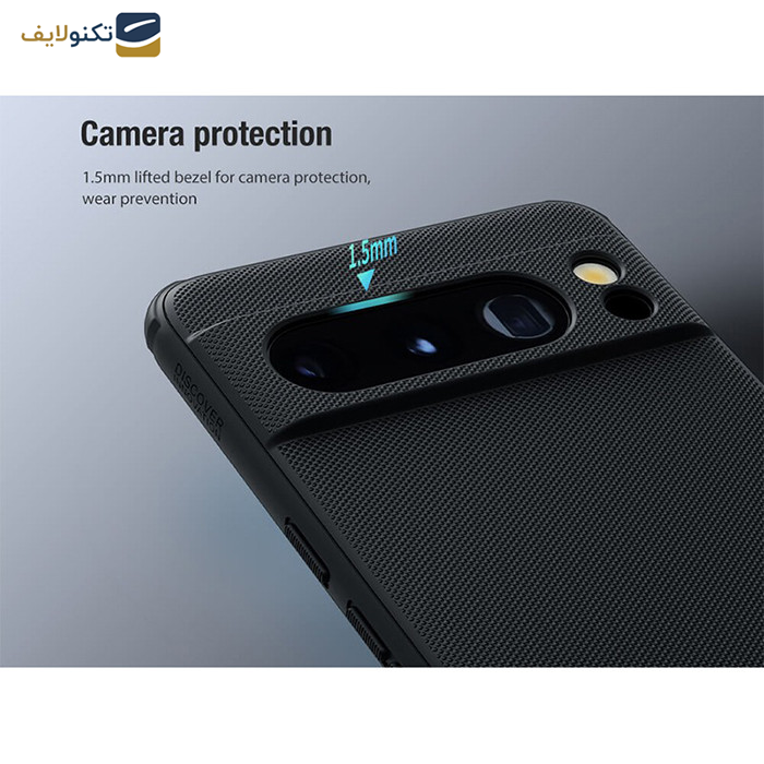 کاور گوشی گوگل Pixel 8 Pro نیلکین مدل Super Frosted Shield Pro  - 