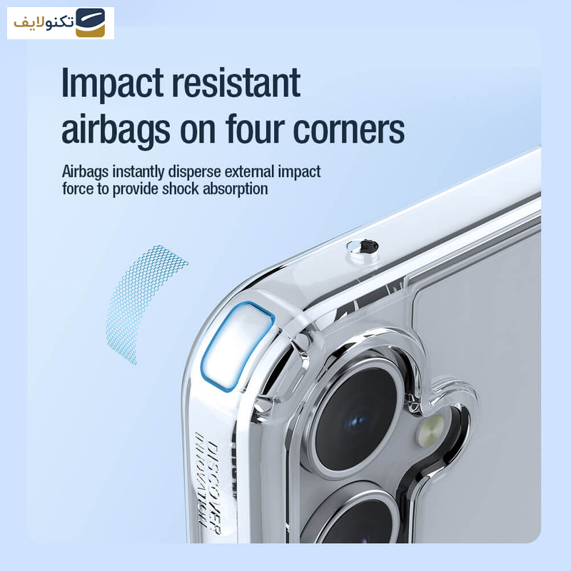 کاورگوشی سامسونگ Galaxy A55 نیلکین مدل Nature TPU Pro Magnetic - Nillkin Nature TPU Pro Magnetic case for Samsung Galaxy A55