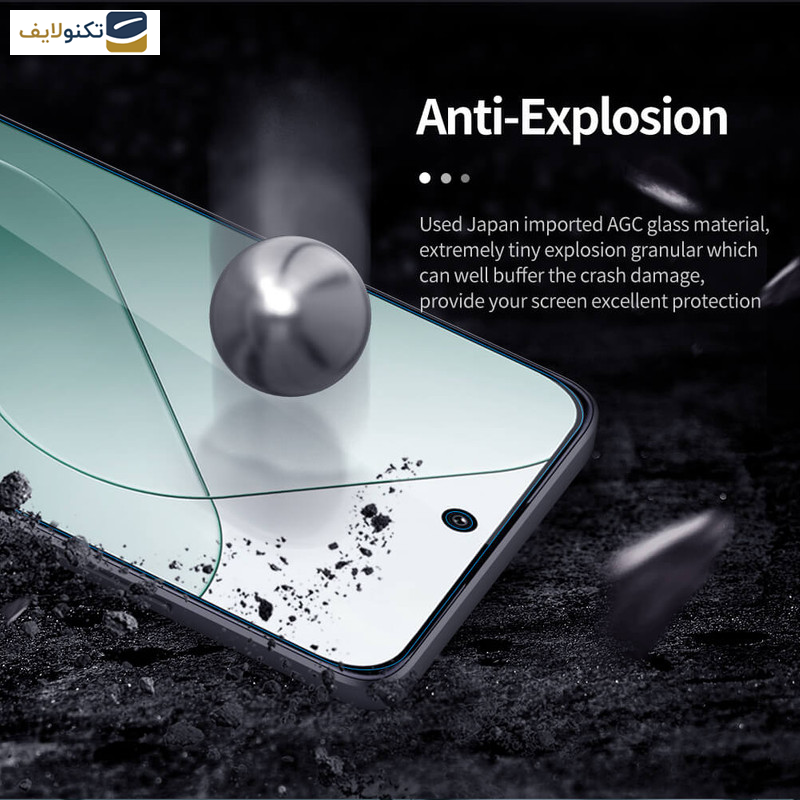 گلس گوشی شیائومی 14 نیلکین مدل H Plus Pro - Nillkin Amazing H Plus Pro tempered glass screen protector for Xiaomi 14