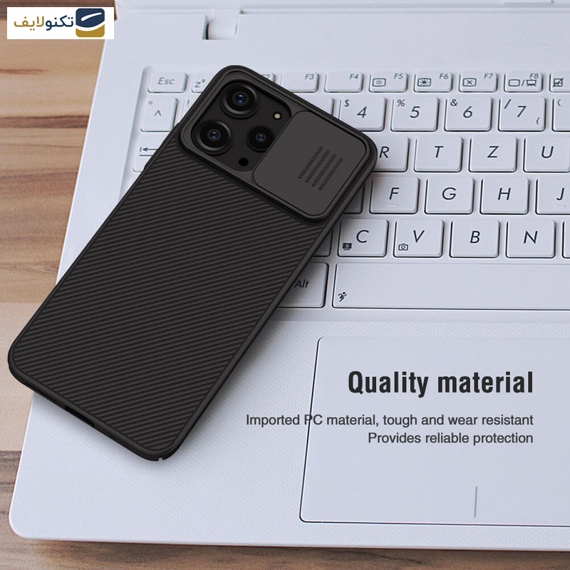 کاور نیلکین مدل CamShield مناسب برای گوشی موبایل شیائومی Poco M6 Pro 5G - Redmi 12 4G-5G - Note 12R 5G - Nillkin CamShield cover case for Xiaomi Redmi 12 4G-5G - Redmi Note 12R 5G- Xiaomi Poco M6 Pro 5G