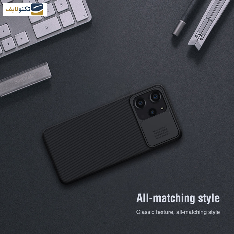 کاور نیلکین مدل CamShield مناسب برای گوشی موبایل شیائومی Poco M6 Pro 5G - Redmi 12 4G-5G - Note 12R 5G - Nillkin CamShield cover case for Xiaomi Redmi 12 4G-5G - Redmi Note 12R 5G- Xiaomi Poco M6 Pro 5G