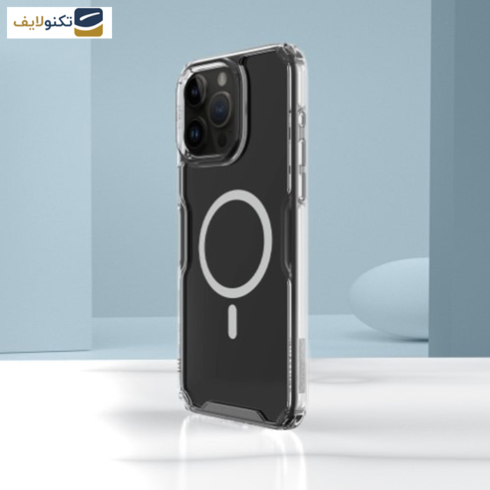 کاور گوشی اپل iPhone 15 Pro نیلکین مدل Nature TPU Pro Magnetic  - 