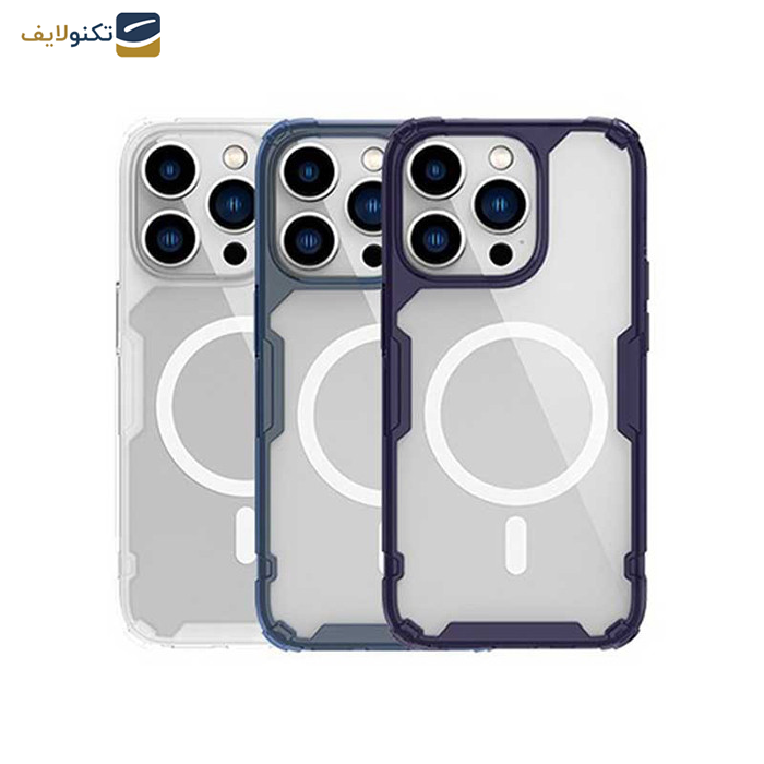 کاور گوشی اپل iPhone 15 Pro نیلکین مدل Nature TPU Pro Magnetic  - 