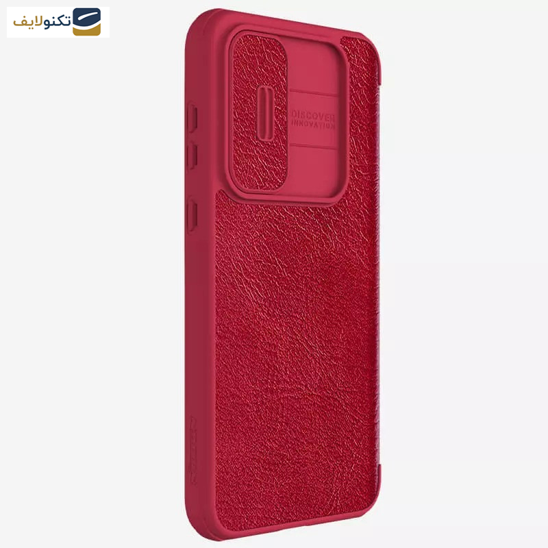 کاور کلاسوری گوشی سامسونگ Galaxy A55 5G نیلکین مدل Qin Pro Leather Case - Nillkin Qin Pro Series Leather case for Samsung Galaxy A55 5G