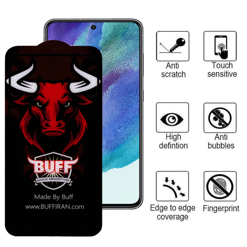 گلس گوشی سامسونگ Galaxy S21 Fe بوف سرامیکی مدل Ceramic Pro - buff Galaxy S21 Fe Ceramic Pro Ceramic Screen Protector