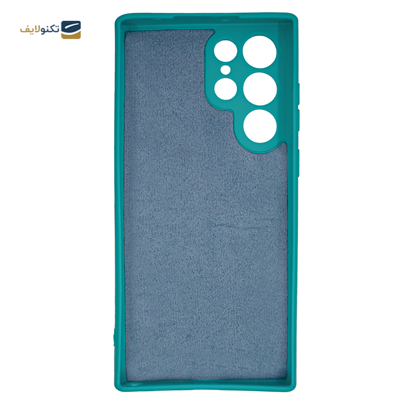  کاور سیلیکونی محافظ لنزدار مناسب برای گوشی موبایل سامسونگ Galaxy S22 Ultra 5G	 - Samsung Silicone Cover For Galaxy S22 Ultra